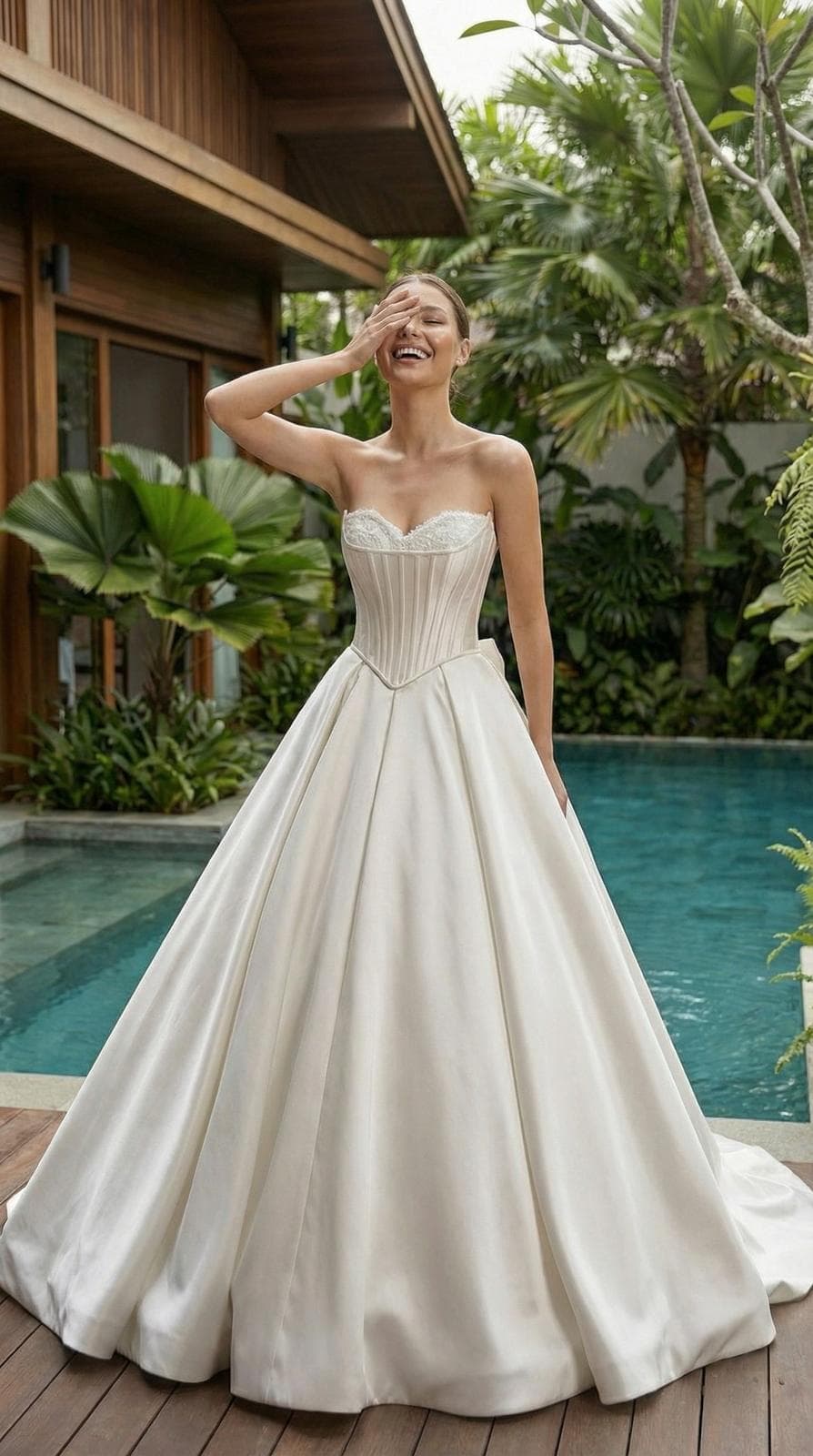 Bahar Model Gelinlik detay