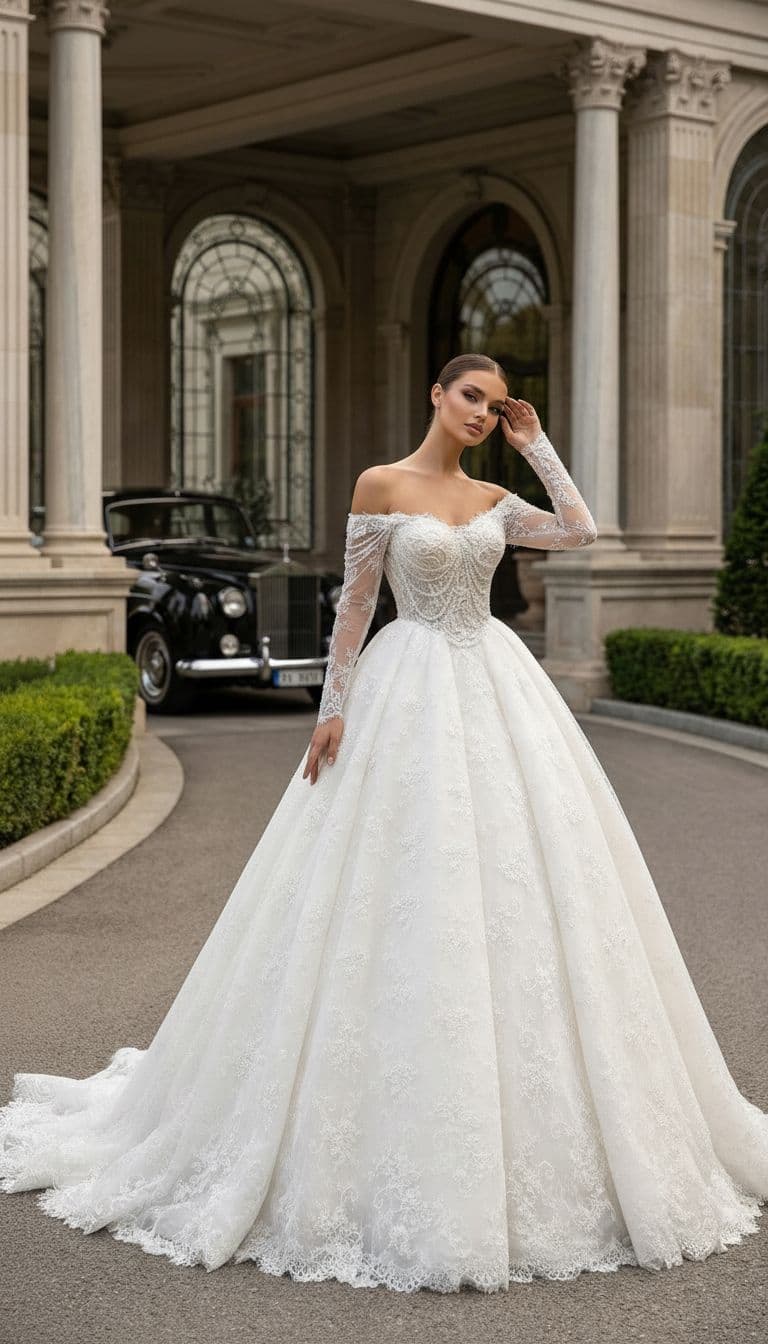 Hürrem Model Prenses Model Gelinlik Modeli